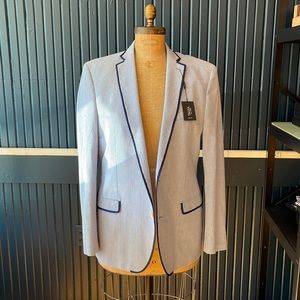 NWT Tallia Seersucker slim fit sports coat